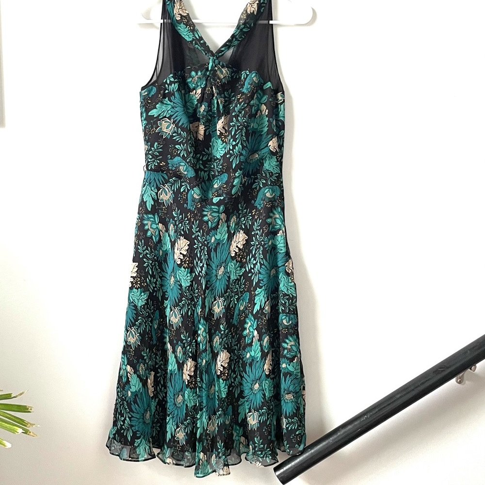 Laundry by Shelli Segal silk floral dress